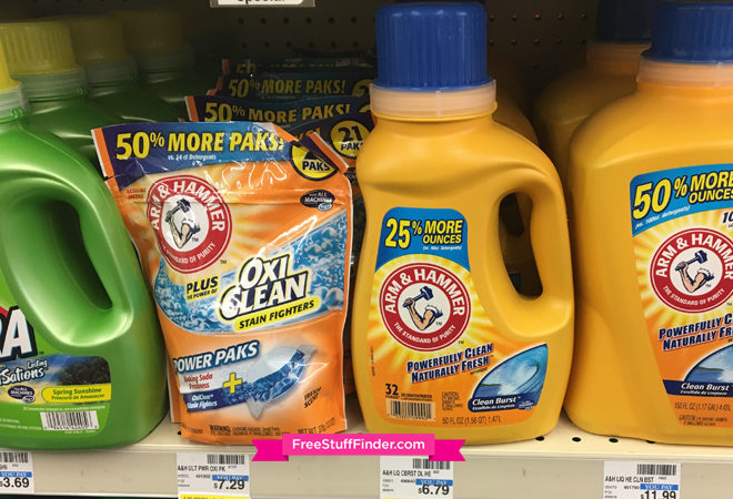 $0.98 (Reg $7.29) Arm & Hammer Detergent at CVS (Last Day)