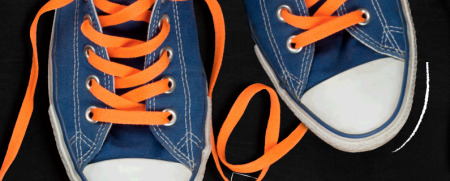 Free Orange "Stop The Bullying" Shoe Laces