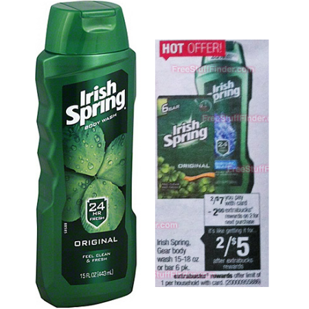 *HOT* $0.99 (Reg $5) Irish Spring Body Wash at CVS