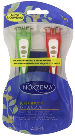 $0.58 (Reg $2.58) Noxzema Razors at Walmart