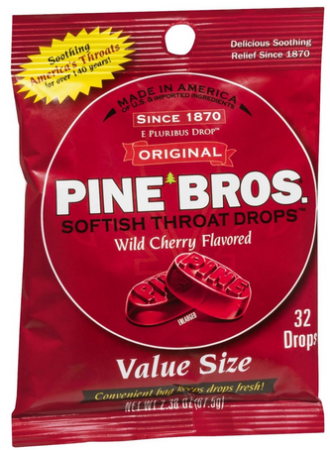 $1.99 (Reg $4) Pine Bros Softish Throat Drops at Walgreens