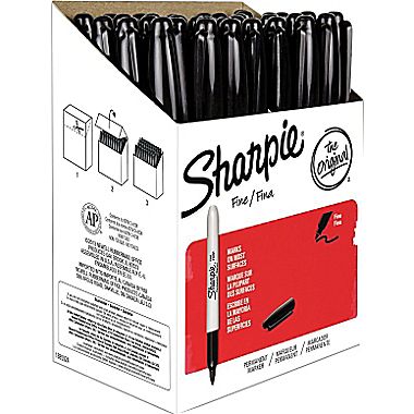 $20 (Reg $30) Sharpie Fine Tip Permanent Markers (36 ct) 