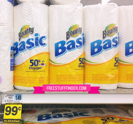 $0.50 (Reg $1.49) Bounty Paper Towel Rolls at Rite Aid (Today Only)