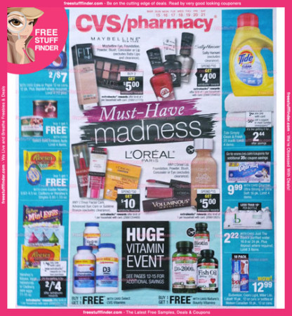 *HOT* CVS Ad Preview (3/15 – 3/21)