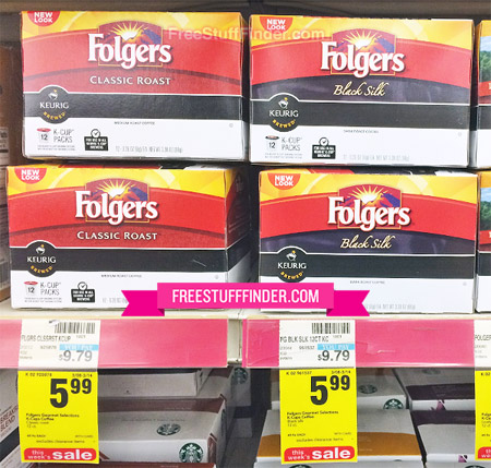 $0.50 Per K-Cup Folgers K-Cups at CVS