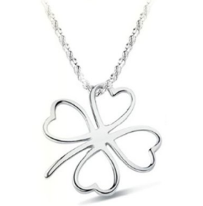Four-Leaf-Clover-Pendant-Necklace