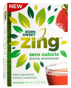 Free Zing Zero Calorie Stevia Sweetner