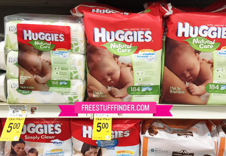 $4.50 for 3-Pack Huggies Baby Wipes at Safeway (Today Only)