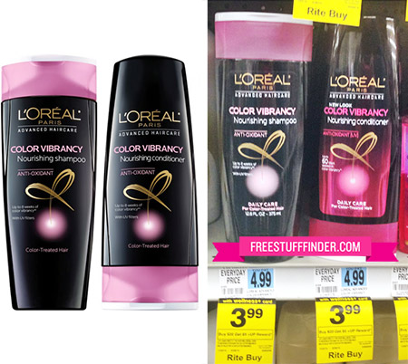 $0.50 (Reg $5) L'Oreal Advanced Shampoo at Rite Aid