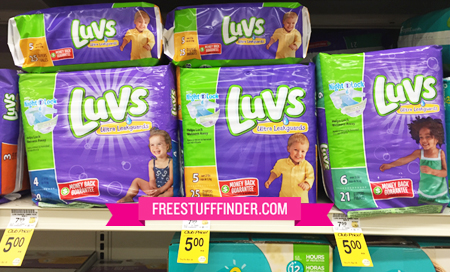 $4.50 (Reg $7.99) Luvs Jumbo Pack Diapers at Safeway Affiliate Stores (Today Only)