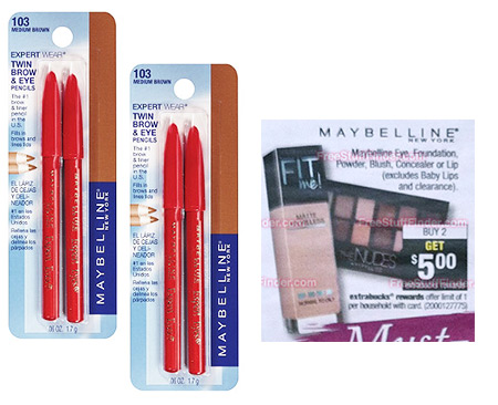 $0.79 (Reg $4.29) Maybelline Brow & Eye Pencil at CVS