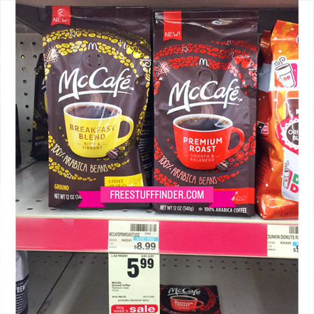 $4.99 (Reg $9) McCafe Coffee and K-Cups at CVS