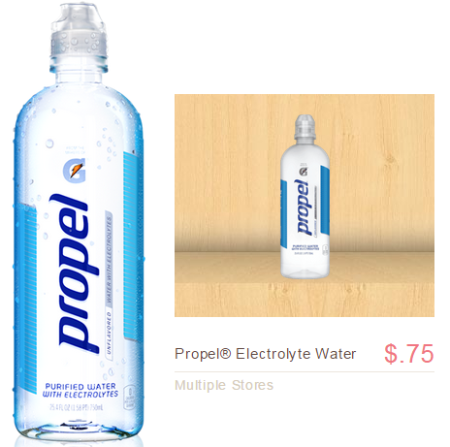 $0.24 (Reg $1.79) Propel Electrolyte Water at Rite Aid
