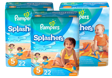 $6.97 (Reg $8.97) Pampers Splashers at Walmart
