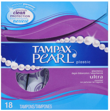 $2.25 (Reg $4.25) Tampax Pearl Tampons at Dollar General