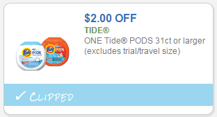 Tide Pods Coupon