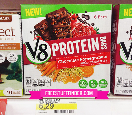 V8-Protein-Bars