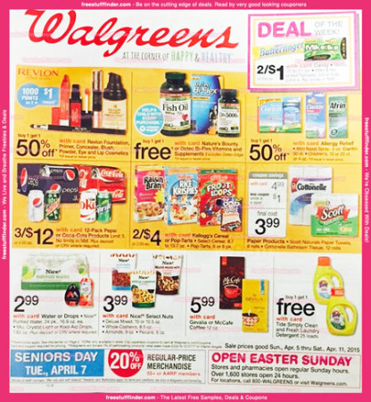 *HOT* Walgreens Ad Preview (4/5 – 4/11)