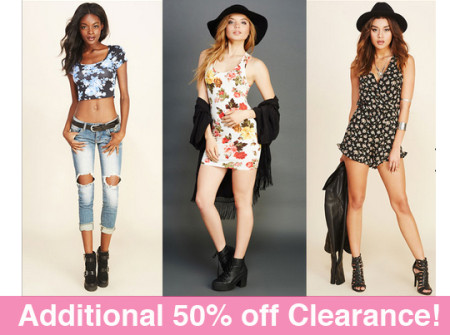 *HOT* Extra 50% Off Clearance at WetSeal + Free Shipping (Today Only)