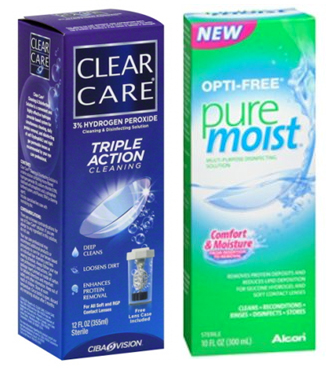$4.99 (Reg $9) Clear Care & Opti-Free Solution at Walgreens
