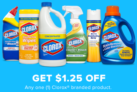 *NEW* Clorox Product Coupons ($3.50 in Savings)