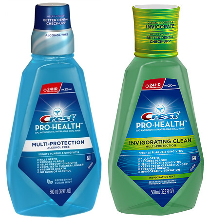 $0.90 (Reg $4.29) Crest Mouthwash at Walgreens (Print Now!)