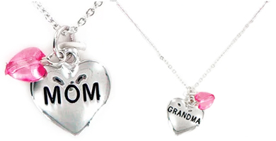 $6 (Reg $30) Mother's Day Charm Pendant 