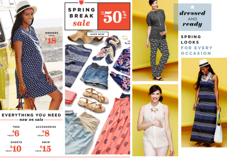 *HOT* Up to 50% Off Maternity Apparel at Old Navy