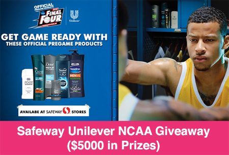 safeway-Unilever-NCAA-Giveaway