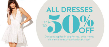 Up to 50% Off Dresses & Shoes at Charlotte Russe (5/10 Only)