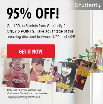 Shutterfly Photo Book for 5 Points (My Coke Rewards)