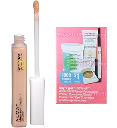 $1.72 (Reg $8.29) Almay Clear Complexion Concealer at Walgreens