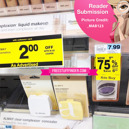 *HOT* Free Almay Cosmetics at Rite Aid