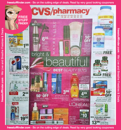*HOT* CVS Ad Preview (4/19 – 4/25)