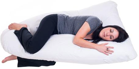 $39.98 (Reg $64) Full Body Contour U Pillow + Free Store Pickup