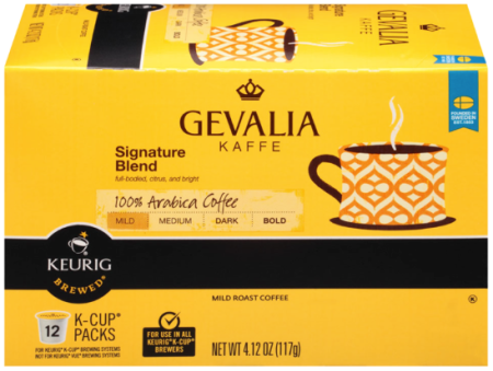 $4.99 (Reg $6) Gevalia K-cups at Walgreens