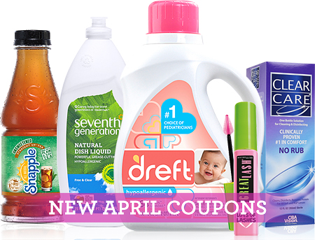 New April Coupons