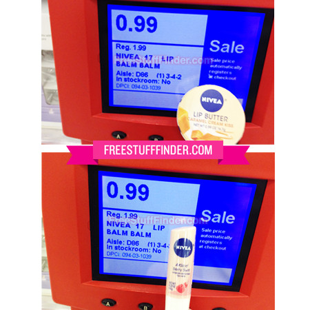 Clearance Find: Free Nivea Lip Balm at Target + Money Maker!