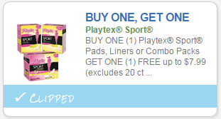 Playtex Coupon