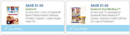 Quaker Coupons