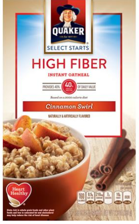 $0.38 (Reg $2.88) Quaker Select Starts Oatmeal at Walmart