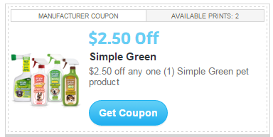 Simple Green Coupon
