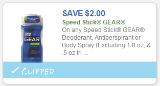 Speed Stick Coupon