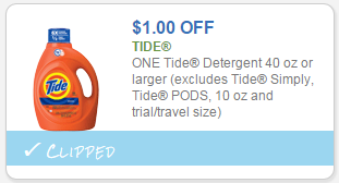 Tide Coupon
