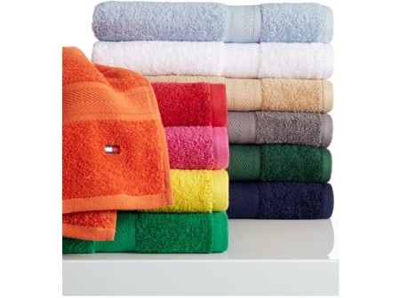 $4.99 (Reg $14) Tommy Hilfiger Bath Towels + Free Store Pickup