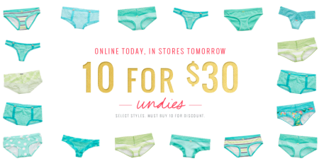 Underwear Sale