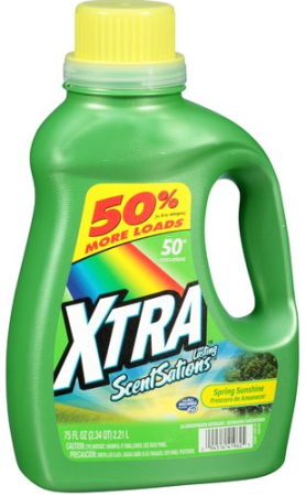 $1.50 (Reg $3.49) Xtra Laundry Detergent at Rite Aid