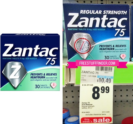 Free Zantac 75 at CVS + Moneymaker