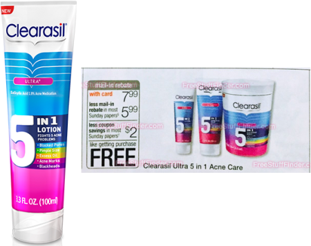 Free Clearasil Acne Care at Walgreens