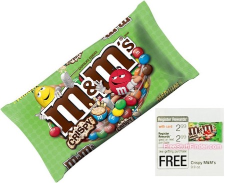 Free Crispy M&M’s at Walgreens + Moneymaker